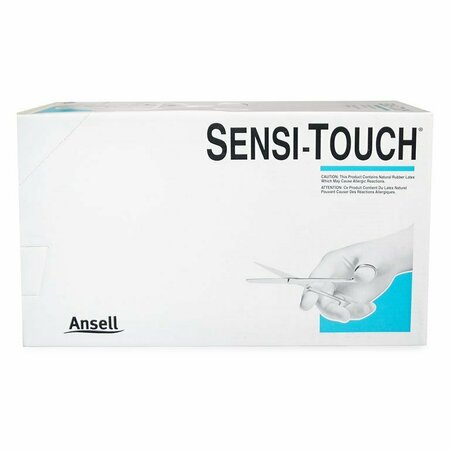 ENCORE SENSI-TOUCH PF SENSI-TOUCH, Latex Surgical Gloves, Latex, Powder-Free, 7.5, 50 PK 7825PF